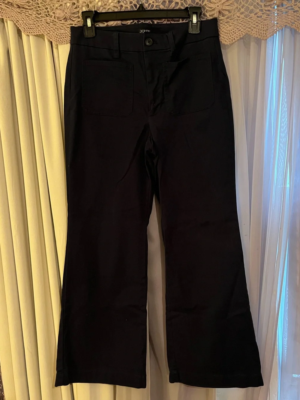 JCREW Charley Kick Flare Pant Navy Size 27